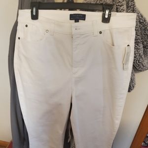 Talbots White Jeggings